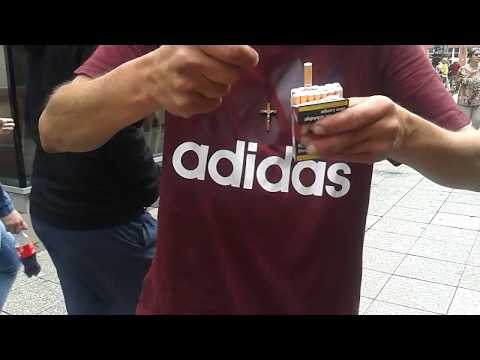 Rauchopfer mit Jens beim Eisenbahnreiner