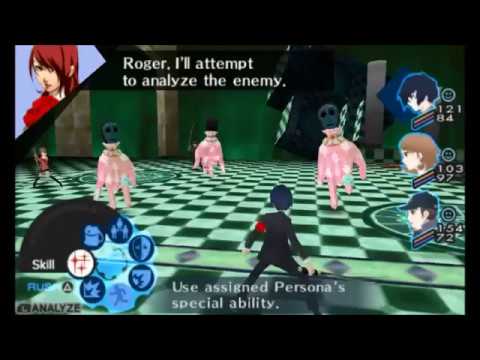 Persona 3 Portable Maniac Mode Tartarus 10F Boss "Dancing Hand"