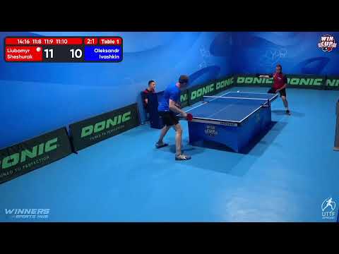 19:00 Liubomyr Sheshurak 3-1 Oleksandr Ivashkin West 3 WIN CUP 03.11.2022 | TABLE TENNIS WINCUP