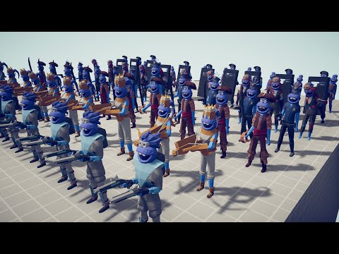 CROUGUS vs POLICE | Totally Accurate Battle Simulator - TABS