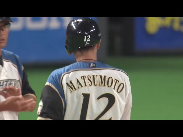 【7回裏】ファイターズ・松本 勝ち越しタイムリーを放ち打力でアピール!! 2020/3/1 F-B