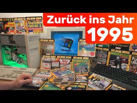 Große Softwaresammlung von eBay - Goldene Serie auf Windows 95 testen