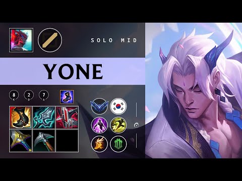 Yone Mid vs Ahri - KR Diamond Patch 26.01