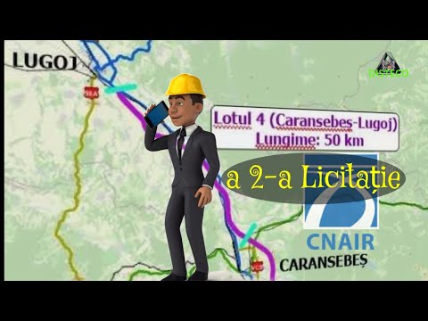 Autostrada Sudului LOT 4 Caransebeș - Lugoj: a 2-a Licitație
