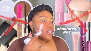 FULL FACE OF MAKEUP PRODUCTS I HATE | 0/10 Don’t Recommend!