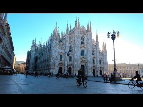 Walking In Milan, Italy