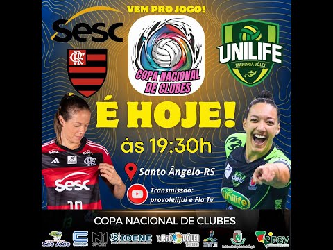 COPA NACIONAL DE VÔLEI - UNILIFE MARINGÁ X SESC/FLAMENGO