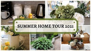 Summer 2021 Home Tour 2021 | Summer 2021 Decor Inspiration | Cozy Cottage & Modern Farmhouse