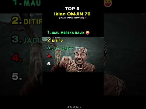 VIDEO LUCU NGAKAK🤣-TOP 5 Iklan OMJIN 76