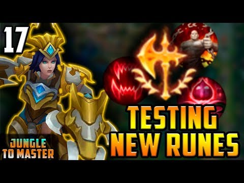 Testing New Runes On Shyvana - Jungle to Master #17 - League of Legends Ranked Series