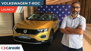 Volkswagen T-Roc Launch | A Jeep Compass Rival In Chic Clothing | CarWale Volkswagen T-Roc Launch | A Jeep Compass Rival In Chic Clothing | CarWale