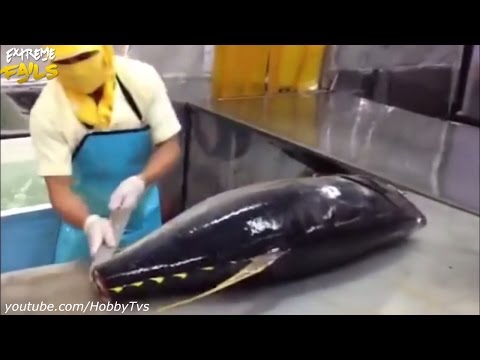 FAST KNIFE CUTTING SKILLS COMPILATION 2016 ®Extreme Successes®