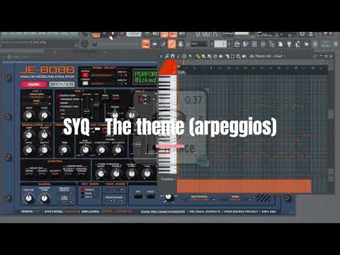 SYQ - The theme arpeggios (MIDI DOWLOAD)