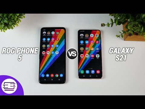 ROG Phone 5 vs Samsung Galaxy S21 Speedtest [SD888 vs Exynos 2100]