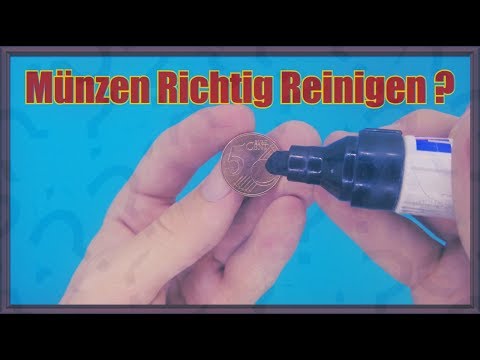 Münzen Richtig Reinigen ? | Wie Geht Das ?