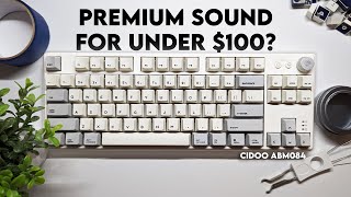This Keyboard is a $90 STEAL (Cidoo ABM084)