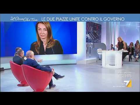 L'aria che tira (La7) 12 Ottobre 2017 - Talk show di approfondimento giornalistico