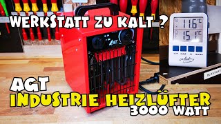 AGT Bau Heizlüfter 3000W Industrie