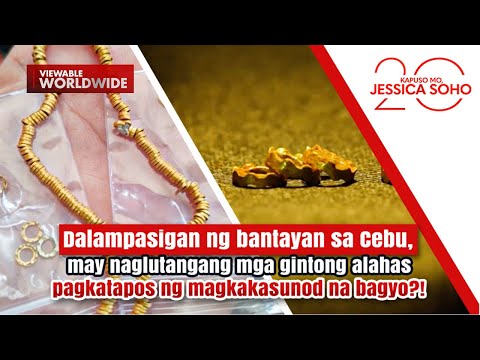 Dalampasigan, may naglutangang mga gintong alahas pagkatapos ng mga bagyo? | Kapuso Mo, Jessica Soho
