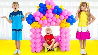 Download lagu Oliver and Diana Roma's AMAZING Playhouses Adventures - Fun Adventures of Diana and Roma mp3