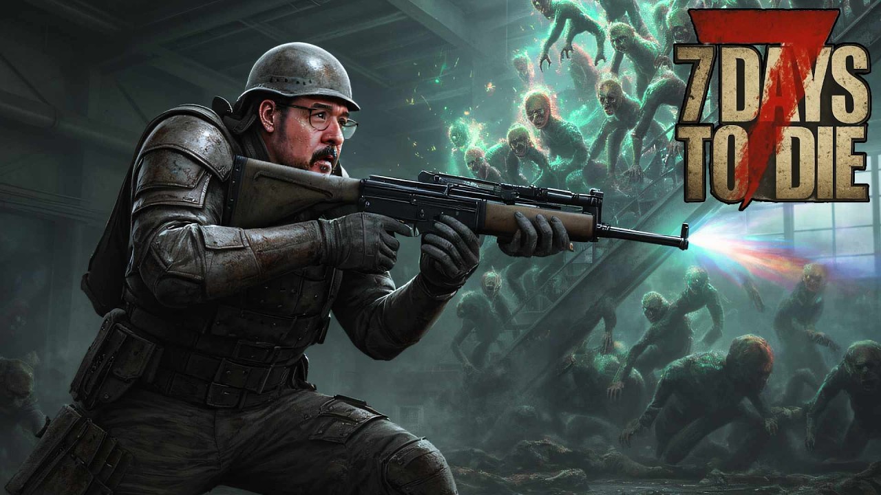 OLEADAS INFINITAS EN EL POI | 7 DAYS TO DIE  EP.115