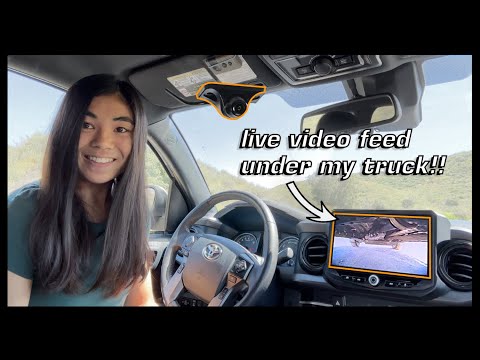 Installing Underbody CAMERAS on my Toyota Tacoma | Install + Review