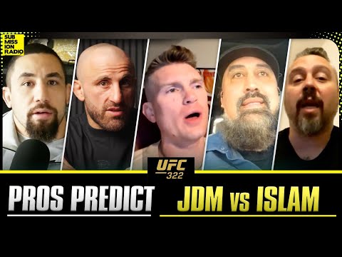 FIGHTERS PREDICT: Jack Della Maddalena vs. Islam Makhachev | UFC 322
