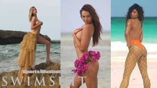 Kate Upton Gets Swept Away and Ashley Graham Twerks On Set| CANDIDS | Sports Illustrated Swimsuit