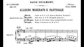 Download lagu Guilmant: Allegro moderato e pastorale op. 57 Nr. 1 mp3