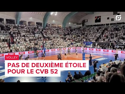 Volley : pas de deuxième étoile pour le CVB 52