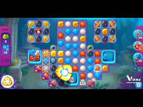Fishdom. 9262 super hard level no boosters and diamonds. 18 moves