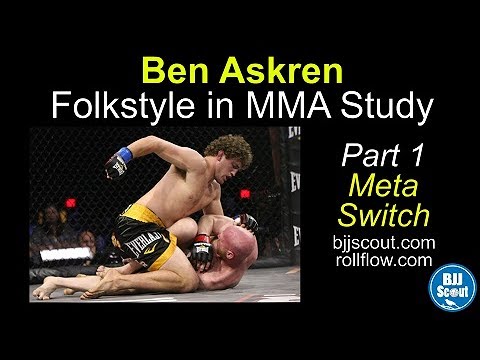 BJJ Scout: Ben Askren - Folkstyle in MMA Study Part 1 (Meta Switch)