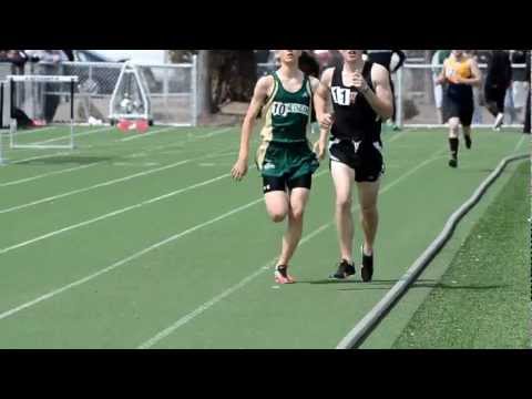 Bill Jones' Winning at the 1500m run (3:52)