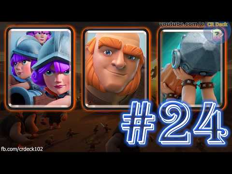 Three Musketeers Giant Ram Bait Deck #24 🔥🔥🔥 Best F2P Deck in Clash Royale!!!