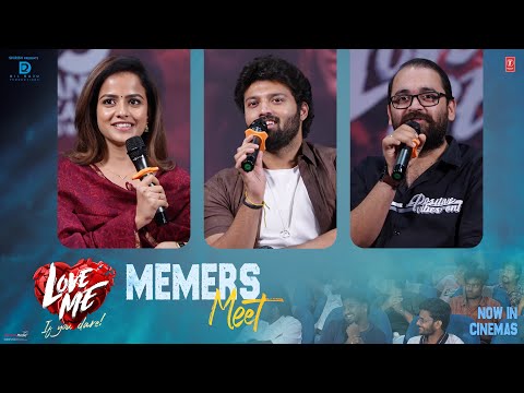 Love Me Memers Meet - Ashish | Vaishnavi | Arun | MM Keeravaani | Dil Raju| May 25th 2024