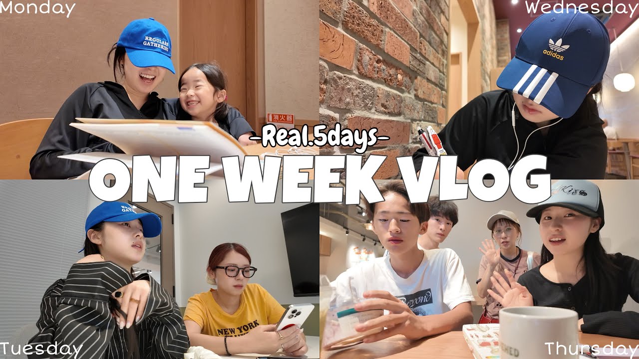 1 week vlog┊︎みんないつもお疲れ様です。自分のペースでゆっくりと。