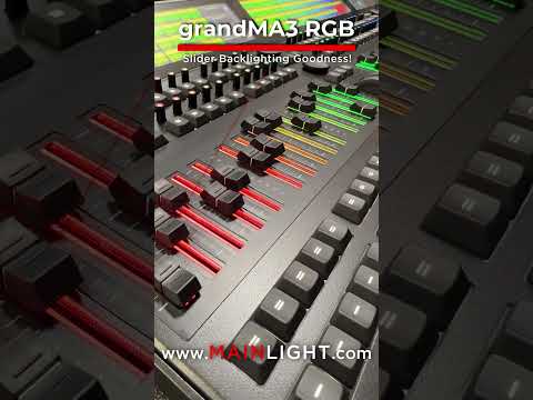 grandMA3 RGB Backlighting