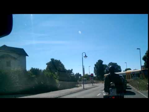 Warten an Schranke in Mirow