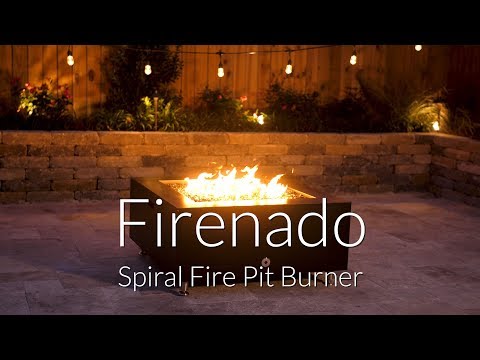 Firenado Spiral Fire Pit Burner Video