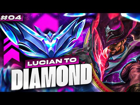 Lucian Unranked to Diamond #4 - Lucian ADC Gameplay Guide | Season 13 Lucian Gameplay