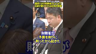 【高井たかし】国民だます財務省のいいなり石破が震え上がる狂気的質疑!!#高井たかし #れいわ新選組 #石破茂 #自民党 #財務省 #国会切り抜き
