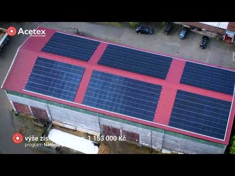 Realizace fotovoltaické elektrárny v Nošovicích