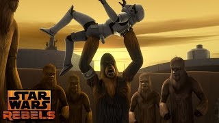 Star Wars Rebels: Ghost Crew saves Wookie Slaves Part 1 ( Throwback S1E1)