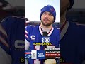 Josh Allen calls the Bills playoff win SLOPPY? #shorts #nfl #bills