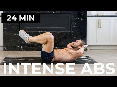 24 MIN INTENSE AB WORKOUT | INTENSE TOTAL AB WORKOUT