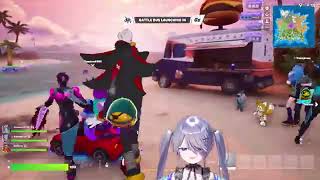 Shadowで初Fortnite！アバター作りから初戦まで【hololive English 切り抜き】[26/08/23]【Koseki Bijou／日英字幕】