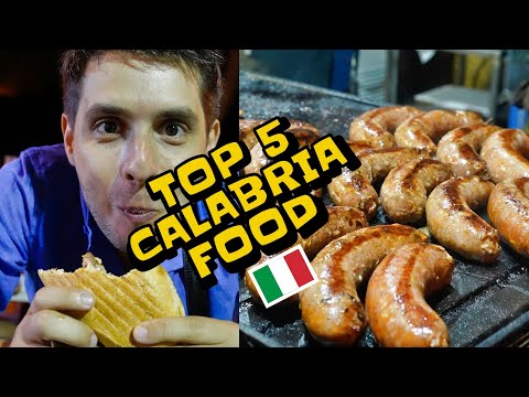 TOP 5 Foods to try in CALABRIA, Italy!! 🇮🇹 food & travel