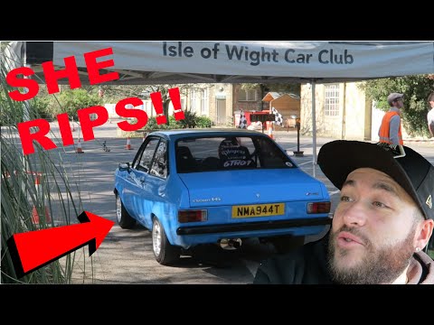 TOYOTA ENGINE SWAP MK2 FORD ESCORT IS DONE!!!!