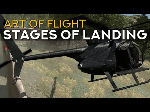 Arma 2 & 3 Helicopter Guide - The Stages of Landing  - Art of Flight, Ep3