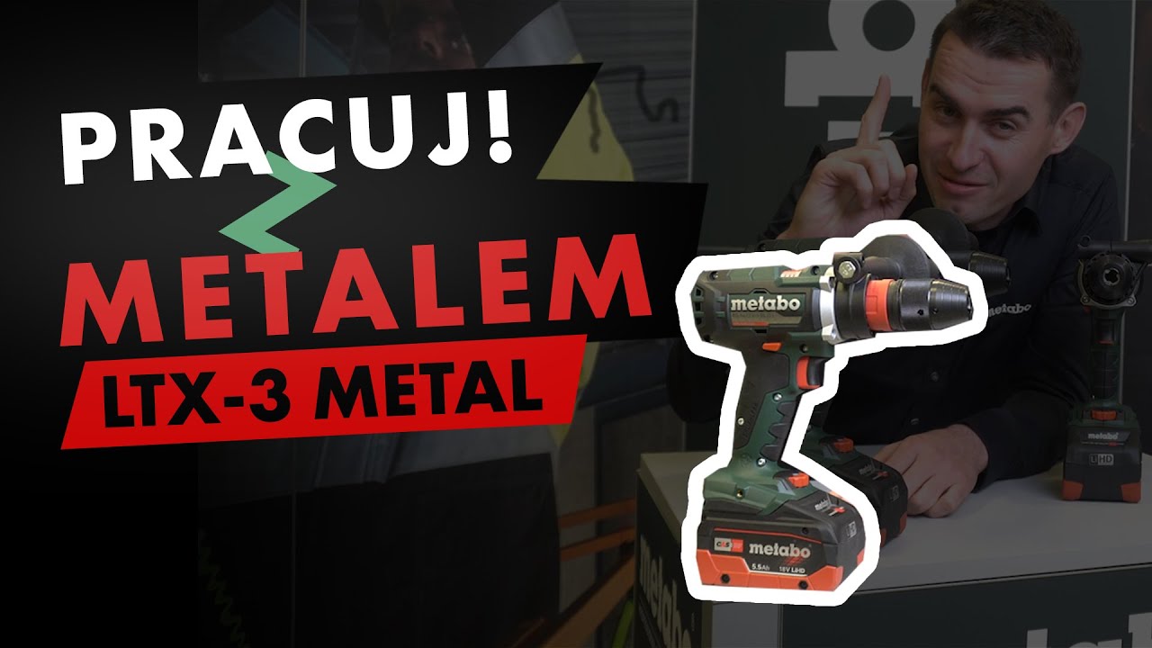 Akumulatorowa wiertarko-wkętarka do pracy z METALEM?!